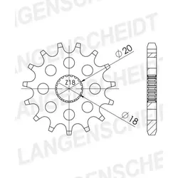 Supersprox Ritzel 428 12Z