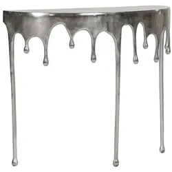 Gutmann Factory Konsolentisch Drophy Aluminium Silber