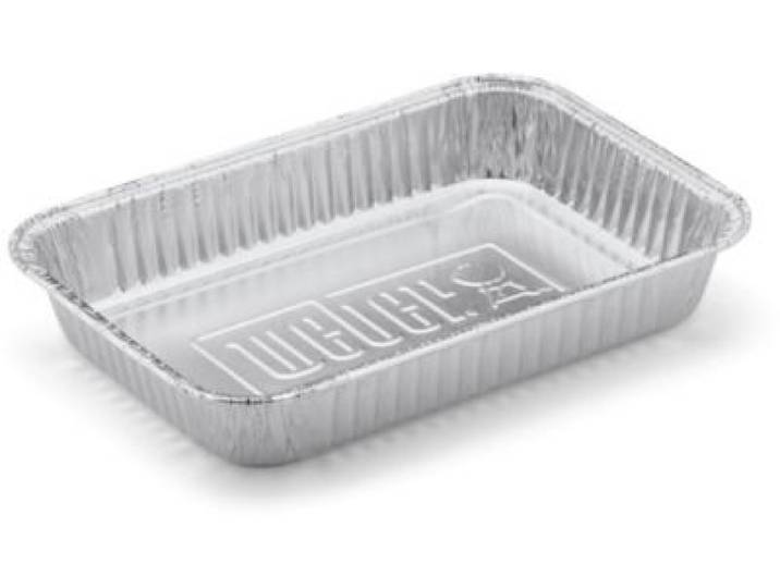 Weber - Barquette Aluminium Petites Barquettes Alu-Lot De 10