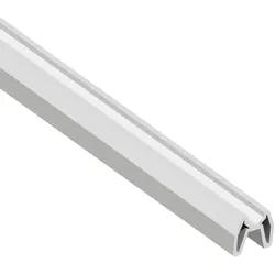TraumGarten Sichtschutzzaun SYSTEM Dekorprofil Adapter Weiß, 180 cm