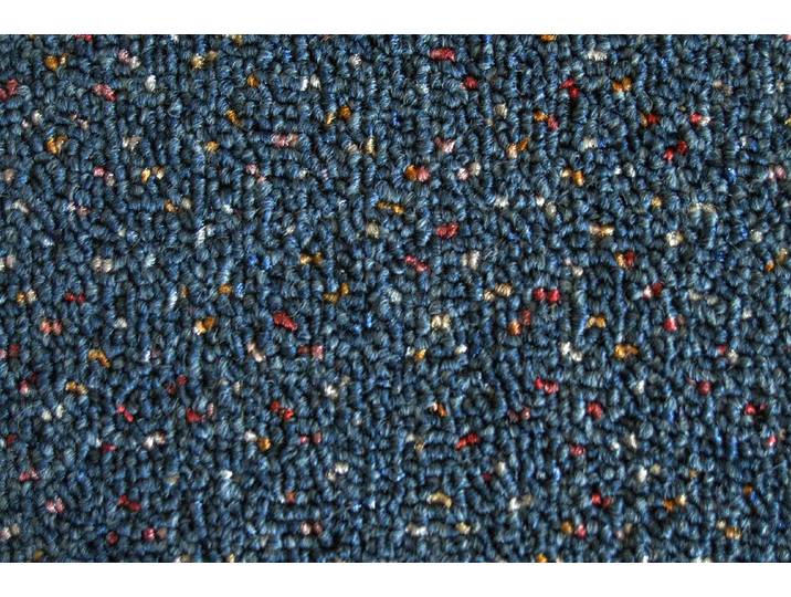 Schlingenteppich Pixel Blau 5 m