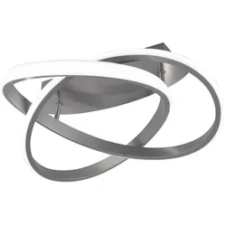 Deckenleuchte COURSE (DH 45x18,80 cm) - silber - DH 45x18,80 cm