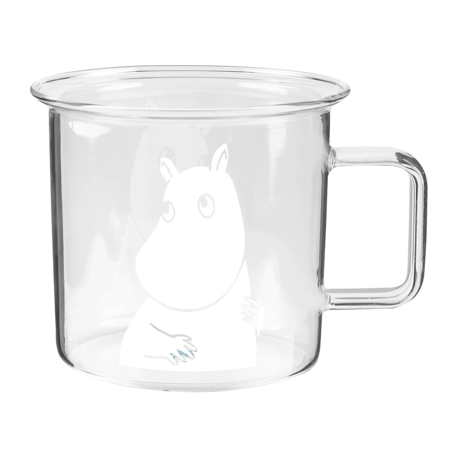 Muurla Moomin glazen mok transparant 35 cl