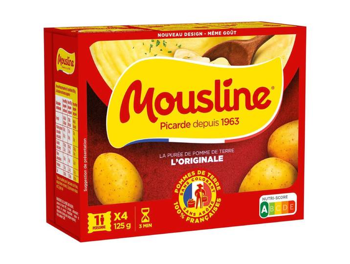MOUSLINE Puree Nature 4x31.25g