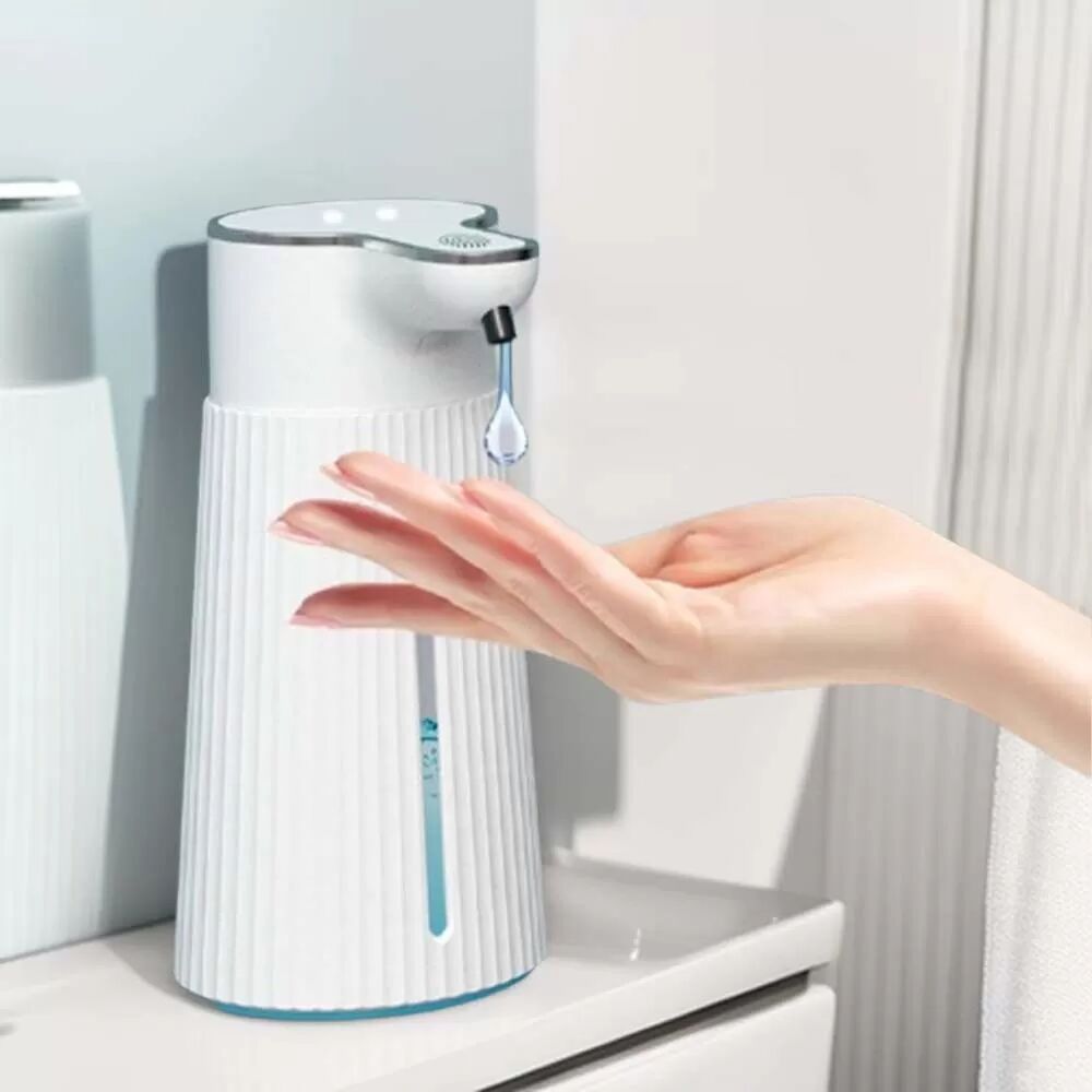 INF Distributeur de Savon Électrique à Détection Automatique - Hygiène et Praticité Blanc