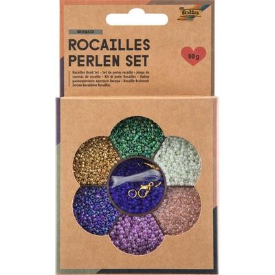 FOLIA® Perlenset Rocailles, Mermaid