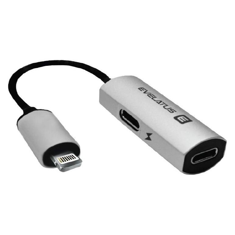 Evelatus Lightning to Lightning-x2 V02 bulk package (Lightning, Lightning) (VO2 SLV)