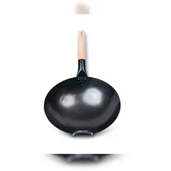Pasoli-Wok – Profi-Ausführung – Unser runder Eingebrannter, 30 cm