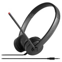 Lenovo Essential Stereo Analog On Ear Headset kabelgebunden Stereo Schwarz Headset Computer 4XD0K25030