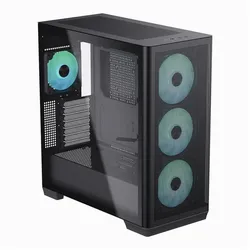 AeroCool Creator C1 (ATX), PC Gehäuse, Schwarz