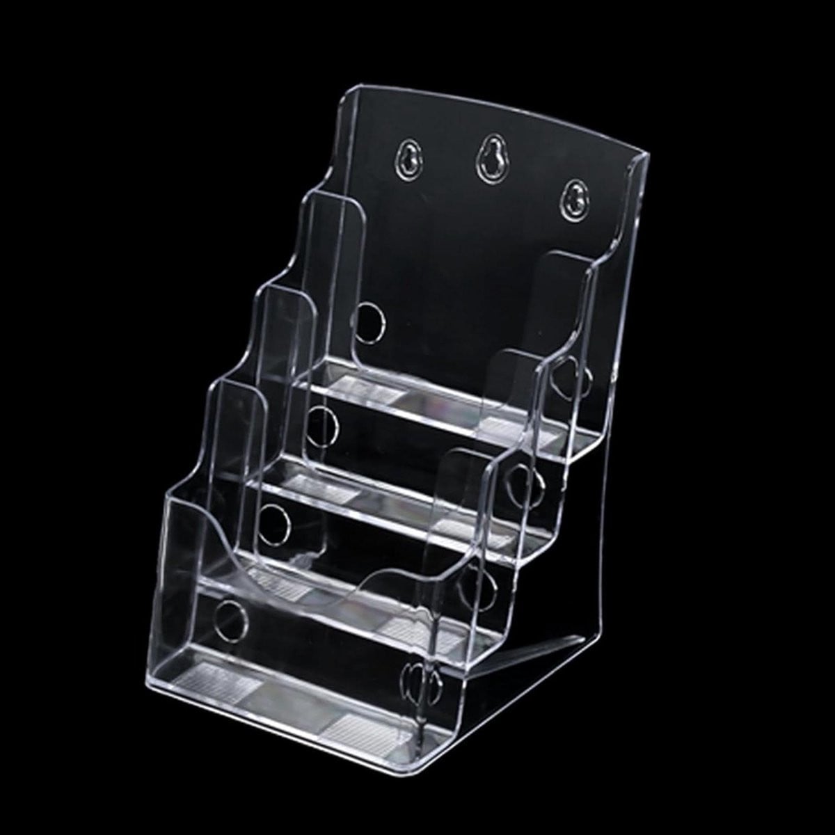 Transparante Acryl Brochurehouder voor Wandmontage - Displaystand voor Flyers en Documenten