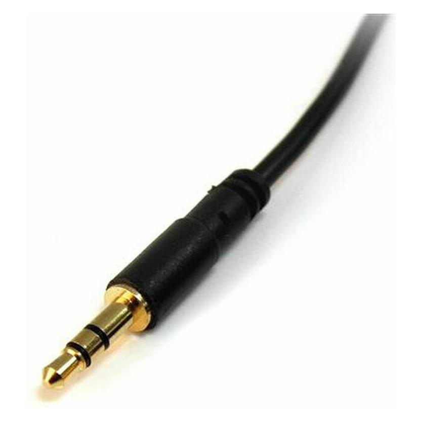 StarTech schlankes Stereo Aux-Kabel - St/St (3 m, AUX Kabel) (MU10MMS)