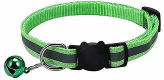 Uplift Essentials """Radiant Safe"" Reflective Breakaway Pet Collar light Green"