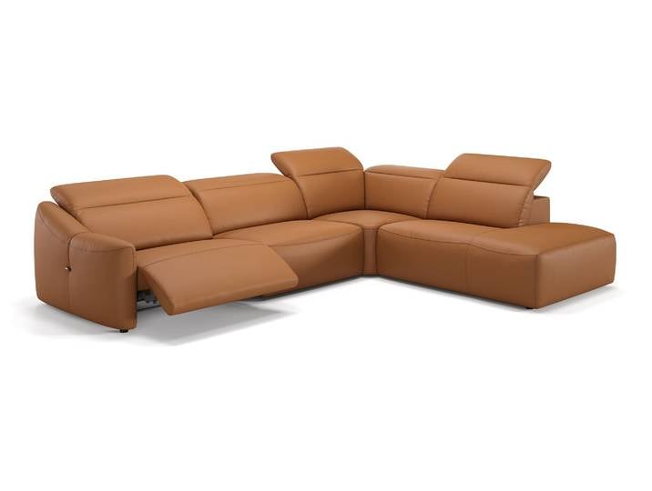 Design Eckcouch SAMOA Leder Wohnlandschaft