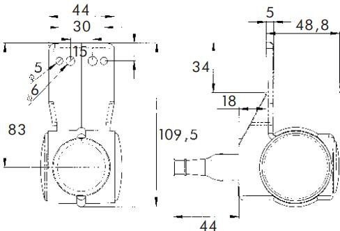 PROPLAST 40109004 Side marker light