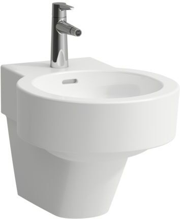 LAUFEN Val Wand-Bidet H8302810003021 weiß, 1 Hahnloch