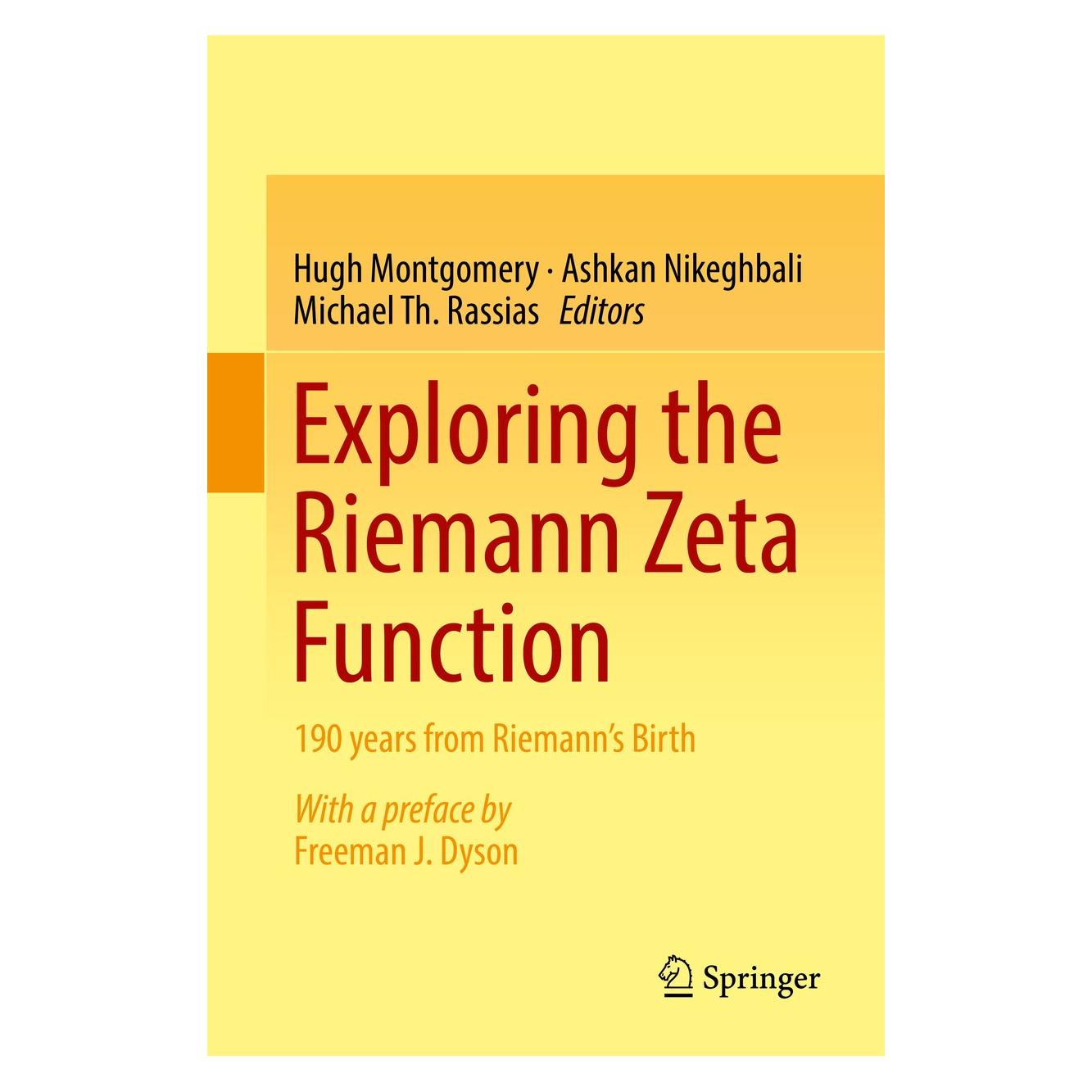 Springer Exploring the Riemann Zeta Function (Englisch, Hardcover, Ashkan Nikeghbali, Hugh Montgomery, Michael Th. Rassias) (9783319599687)