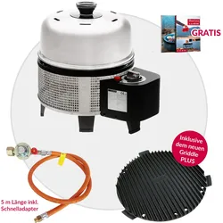 COBB Gas DELUXE 2.0 Grill Multifunktionsküche inkl. Adapter 5m für 5kg - 11kg Fl...