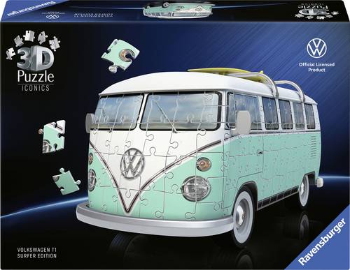 Ravensburger 3D Puzzle Iconics: Volkswagen T1 12008035 1 St.