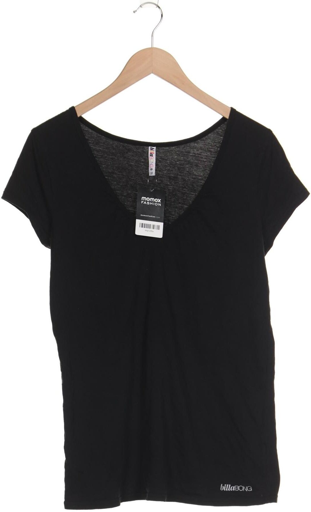 Billabong Damen T-Shirt, Schwarz, Gr. XXS (UK 4), Baumwolle - Second Hand