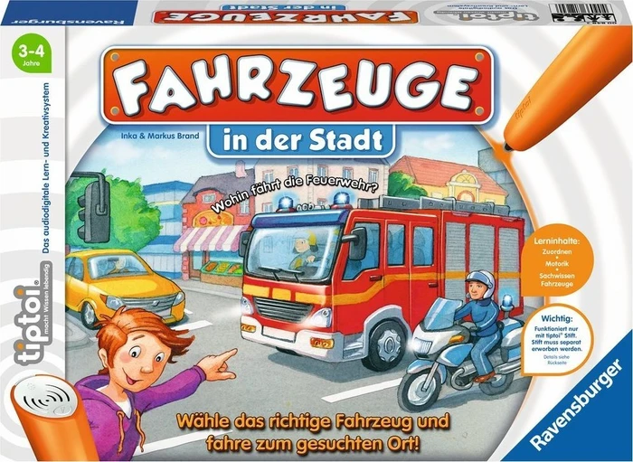 Ravensburger tiptoi Fahrzeuge in der Stadt
