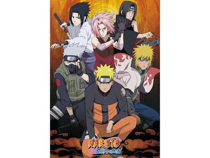 ABYstyle - NARUTO SHIPPUDEN - Group poster (91,5 x 61)
