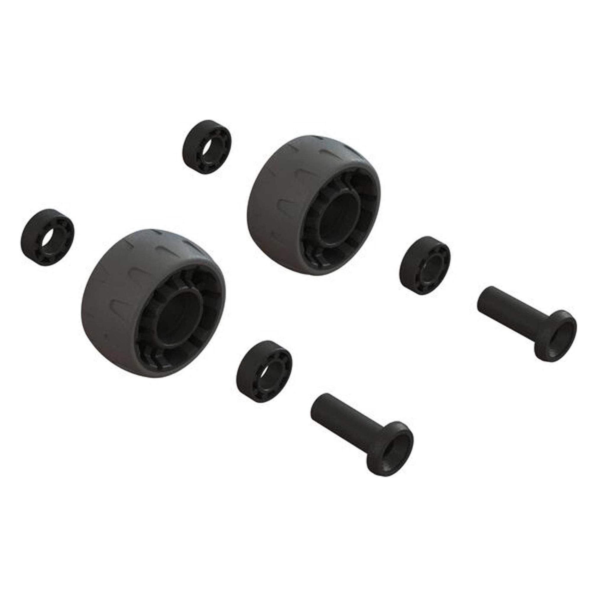 Arrma wheelie bar wheels (ARA320629)