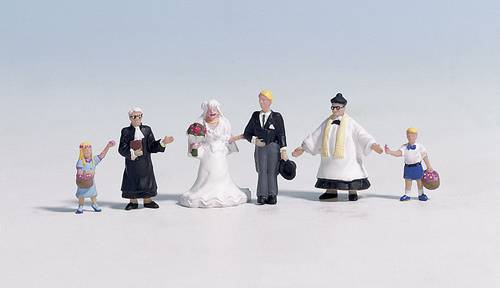 NOCH H0 Hochzeit 15860 Bemalt, Stehend