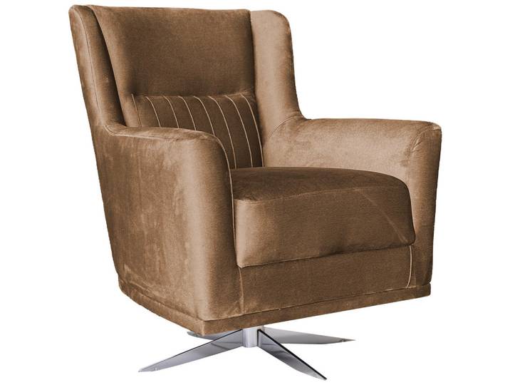 Livetastic Sessel, Taupe, Metall, Uni, 70x96x75 cm, DIN EN ISO 14001, DIN EN ISO 9001, Wohnzimmer, Sessel, Polstersessel