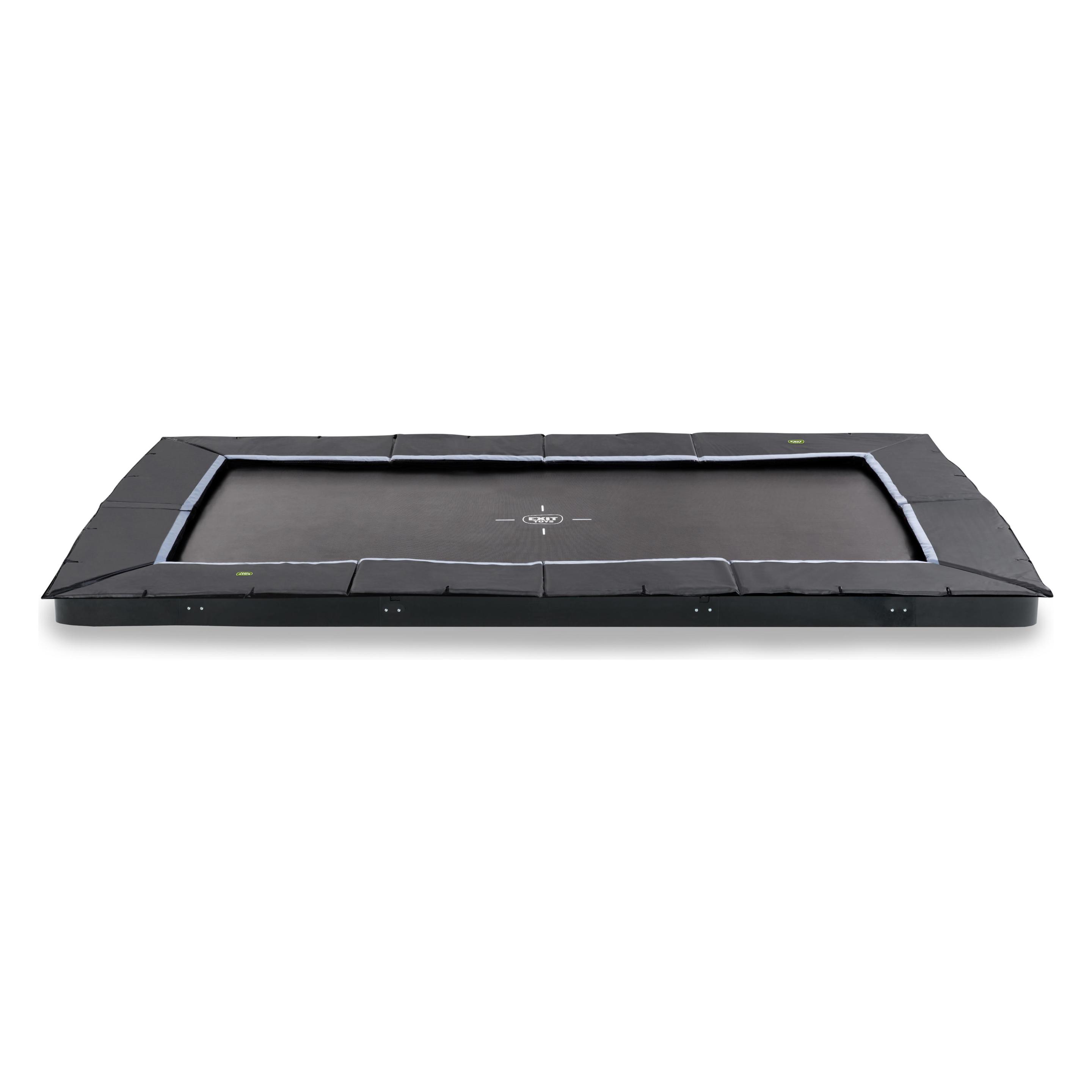 Exit Dynamic ebenerdiges sports Trampolin 305x519cm - schwarz (10.89.17.00)