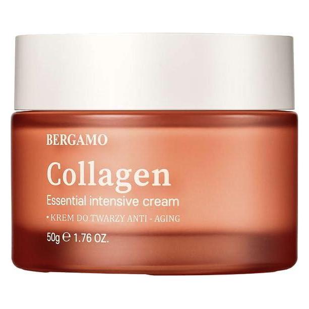 Bergamo Collagen Essential Intensive Cream Face Cream With Collagen 50G (50 ml, 24h Creme) (PRIM_8809414192156)