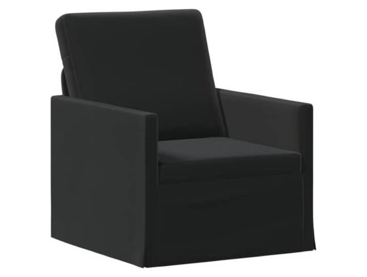 vidaXL Einzelsofa Schwarz 70 x 81 x 82 cm Samt (V)