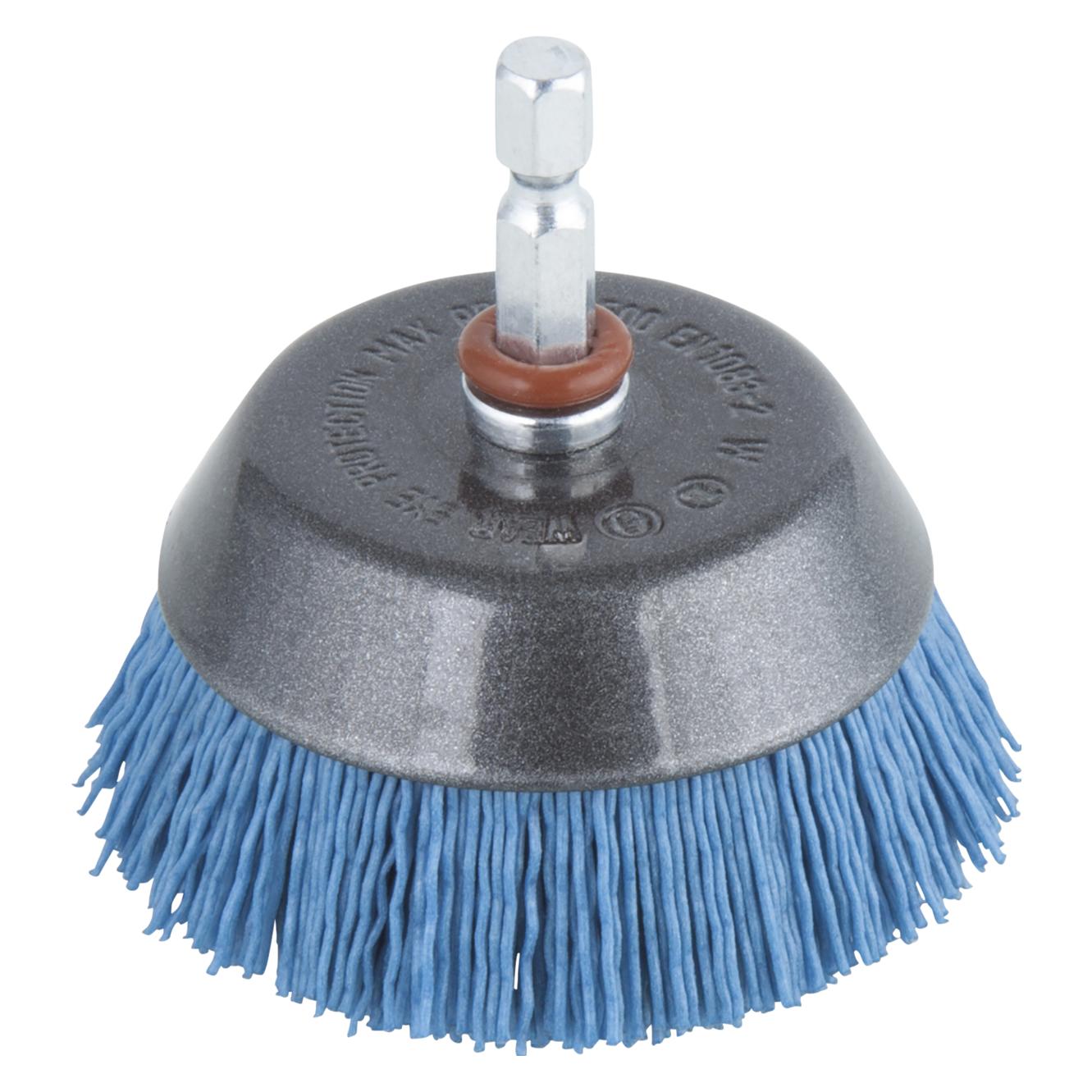 wolfcraft 1 Nylondraht-Topfbürste soft ø65mm (2729000)