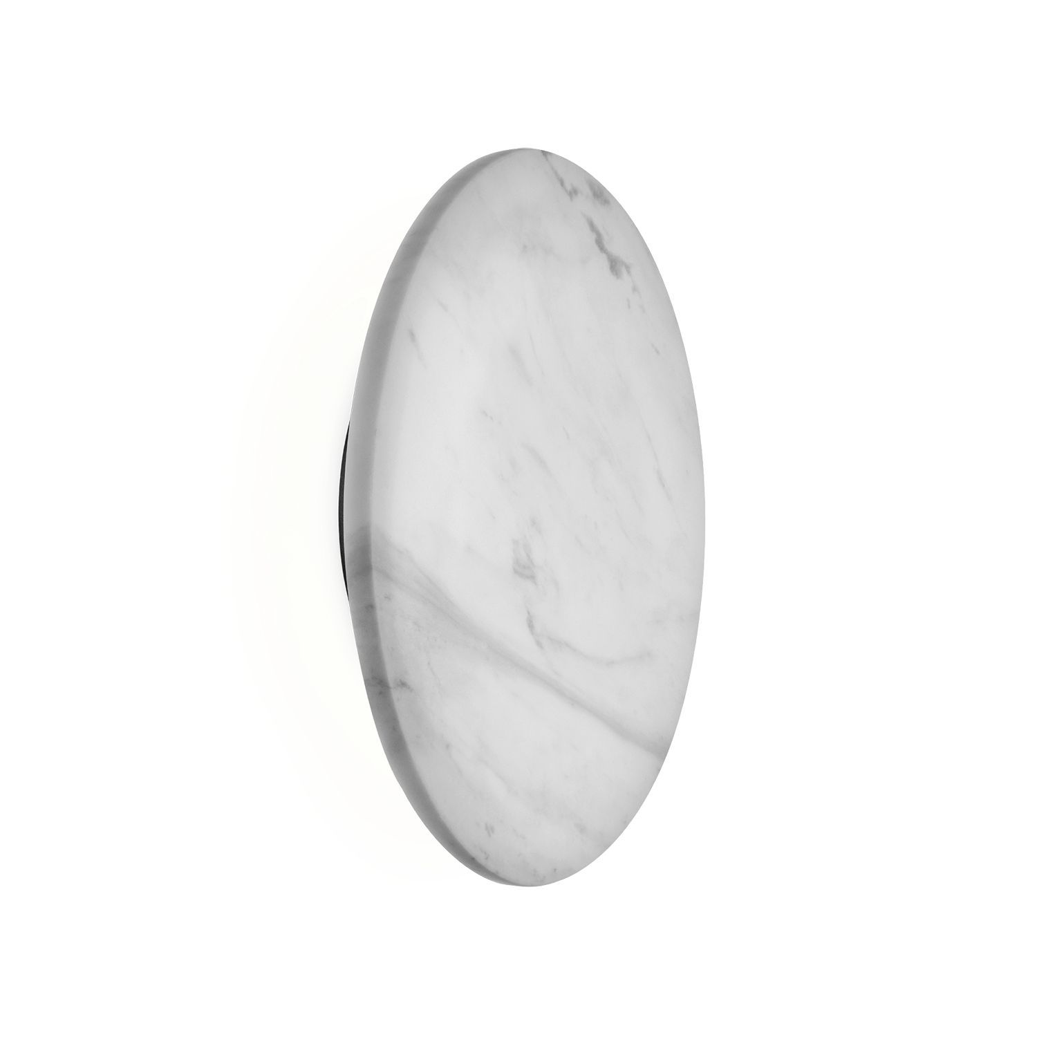 Wever & Ducré LED-Wandleuchte MILES WALL SURF 3.0 ROUND - 3000K MW marmor weiß 3000K 317778MW5 5404037327232
