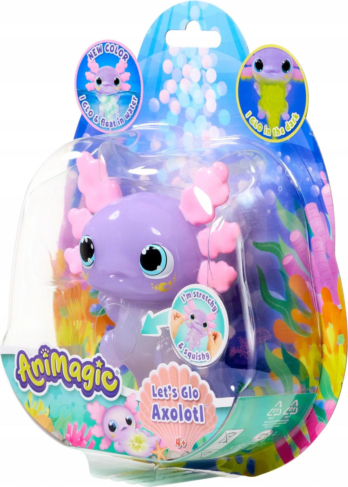 GOLIATH Animagic Axolotl, paars, 40022