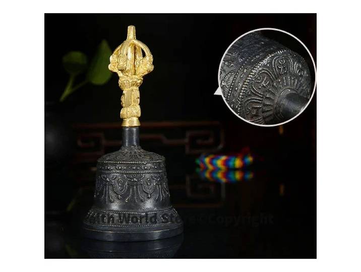 Articles bouddhistes en gros # Maison bureau efficace rite Vajra # cérémonies du bouddhisme tibétain Jin Gangchu vajra bell statue