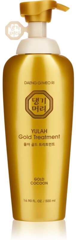 DAENG GI MEO RI Yula Gold Treatment après-shampoing rénovateur pour des cheveux plus forts et plus brillants 500 ml