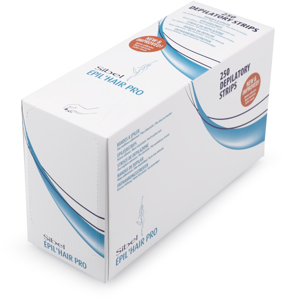 Sibel Enthaarungsstreifen im Spenderkarton SN-7410498