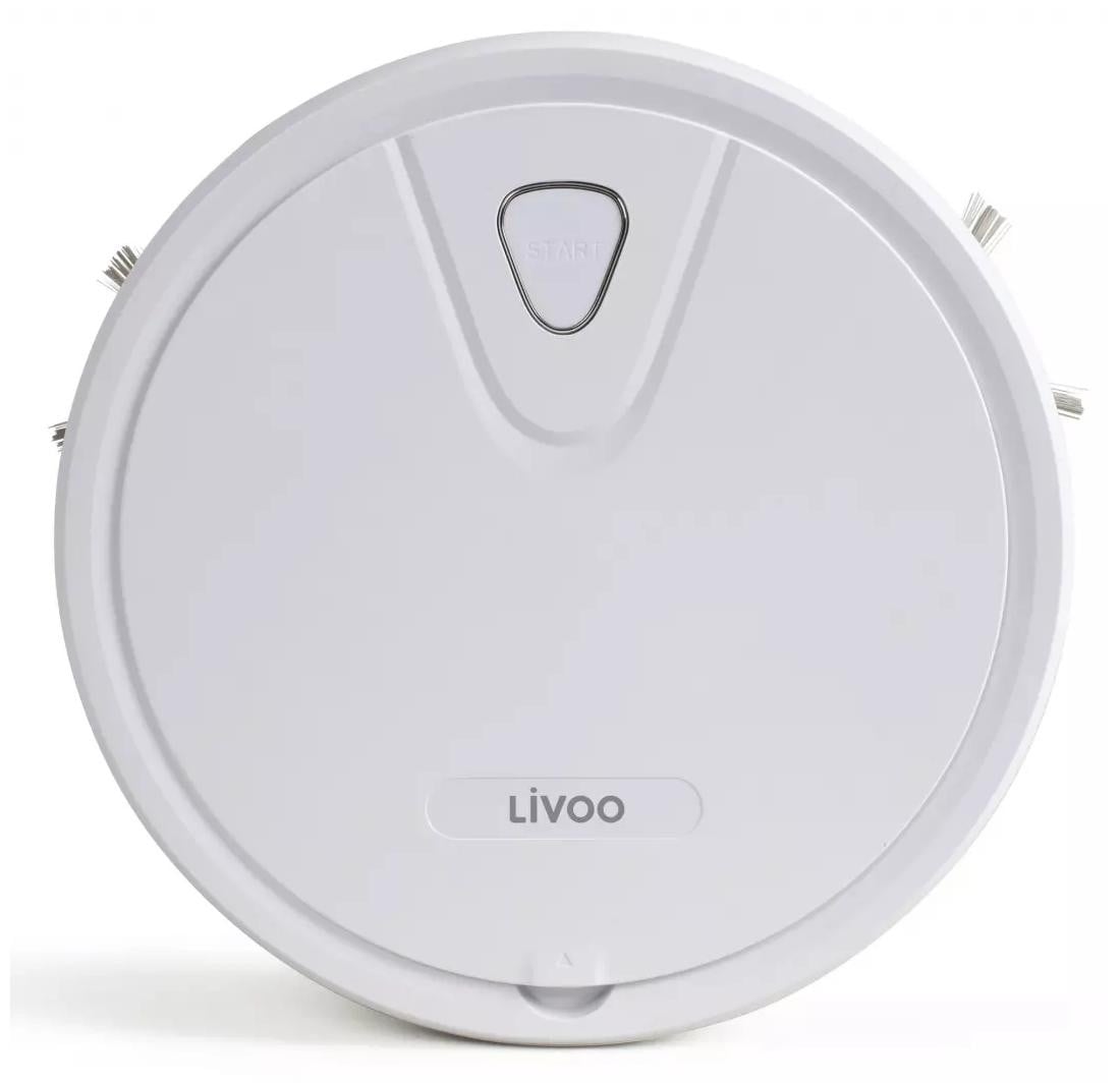 LIVOO DOH135 Robotstofzuiger - Wit - 800 Pa - 500 ml