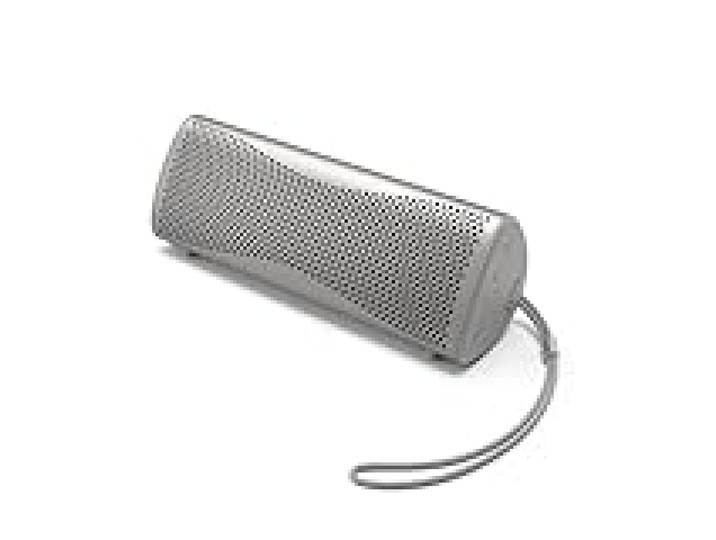 KEF Muo Enceinte Bluetooth Portable étanche, Argent