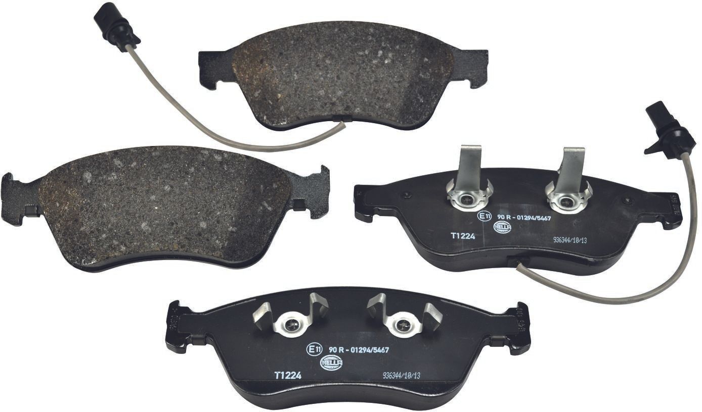 HELLA 8DB 355 009-211 Jarrupalat, levyjarru