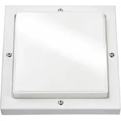 SG Leuchten Aussen-Wandleuchte BASSI weiss E27 611180