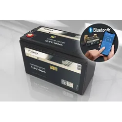 FORSTER 100Ah 12,8V LiFePO4 Premium Batterie | 200A-BMS-2.1 | 500A... - 0% MwST. (Angebot gemäß §12 USt Gesetz.)