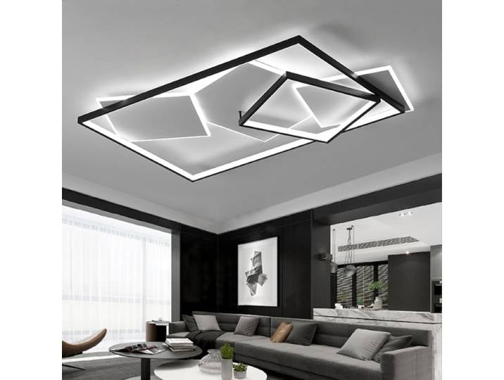 Moderne salon plafonnier mode Simple chambre appartement lustre créatif Intelligent LED intérieur Becoration lampes