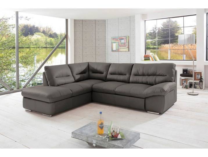 COTTA Ecksofa Sofa William Cotta Echtleder, Echtleder, Nosagfederung, Made in Europe