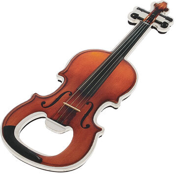 agifty Bottle Opener Violin Magnet