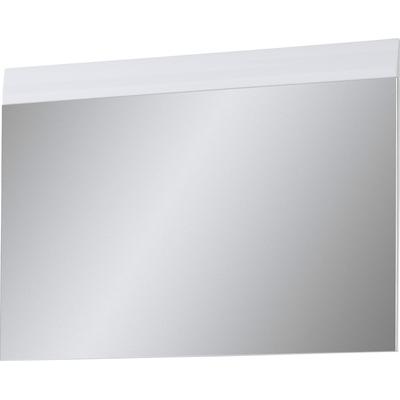 Spiegel GERMANIA "Adana", weiß, B:89cm H:63cm T:4cm, Glas, Spiegel