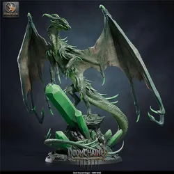 Emerald dragon - Adult (75mm base) von Rescale Miniatures aus Doomchained
