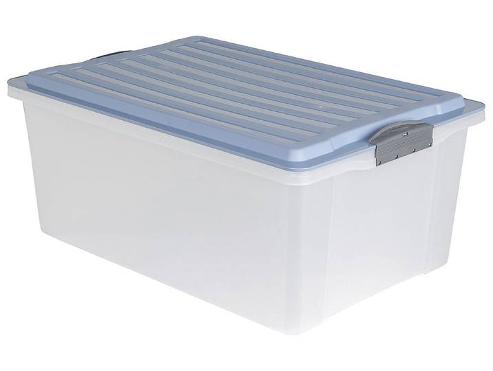 Rotho Stapelbox Compact A3 Blau 25 × 40 × 57 38 l