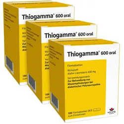 Thiogamma 600 Oral Dreierpack 3X100 St